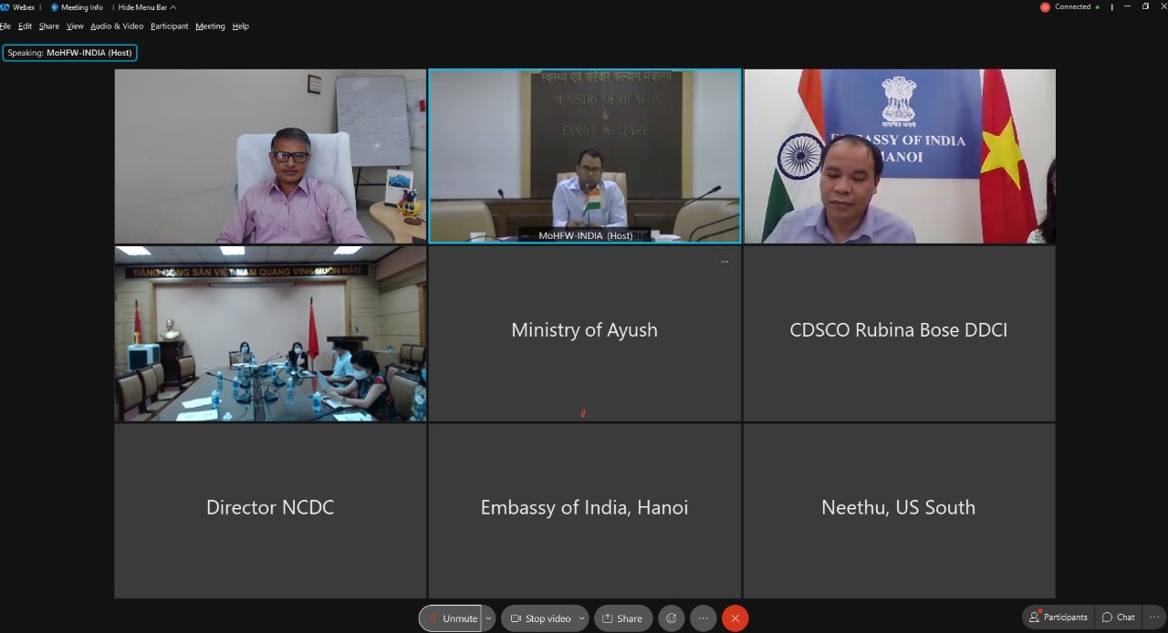 VC with International Delegation